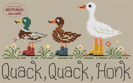 Фото Erin Elizabeth Designs Схема Quack, Quack, Honk