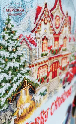 Фото Набір для вишивання хрестиком Ірина Наніашвілі Різдво 115
