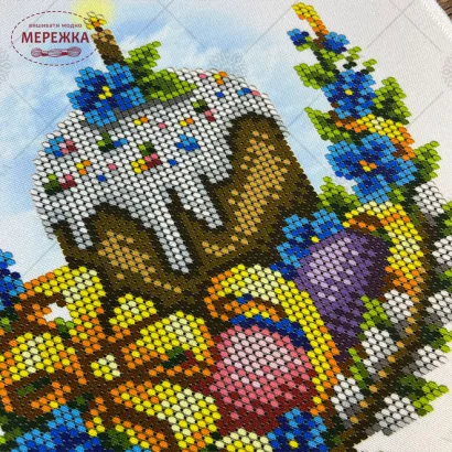 Фото Фрагмент Рушник Великодній РКМ-045