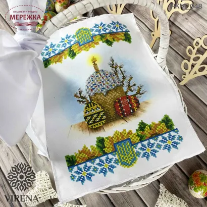 Рушник великодній (дитячий) РКМ-048 фото