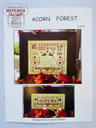 Схема для вишивання Rosewood Manor Acorn Forest фото