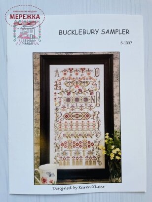 Схема для вишивання Rosewood Manor Bucklebury Sampler фото