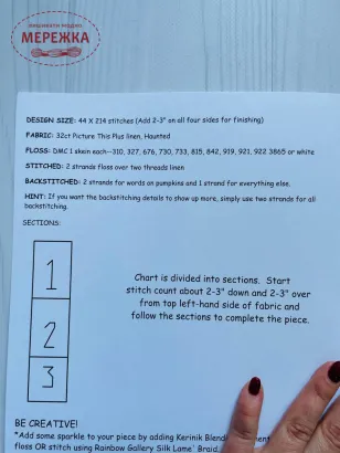 Фото Схема для вишивання Rosewood Manor October 31st