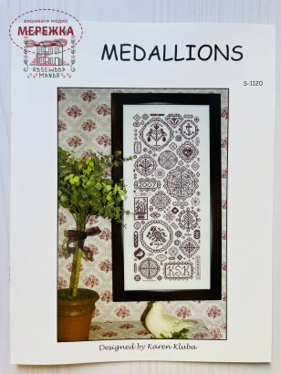 Схема для вишивання Rosewood Manor Medallions фото