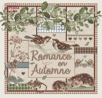 Фото Madame la Fee Схема Romance en Automne 147308