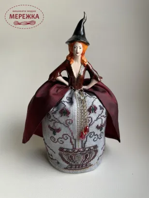 Фото Набір для вишивання хрестиком Rimma'Studio Red in Hat RN-Руда у капелюсі