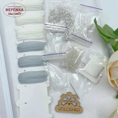 Фото Набір для вишивання хрестиком Voloshka Рушник весільний VRM_001_R