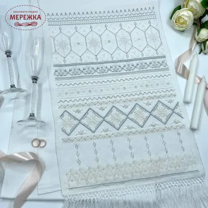 Фото Набір для вишивання хрестиком Voloshka Рушник весільний VRM_001_R