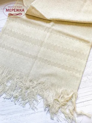 Фото рушник весільний сірий 2,25