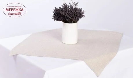 Фото Виріб для вишивання, серветка біла, 0,72*0,72 см.