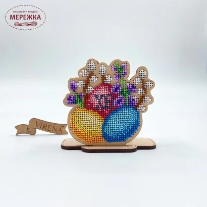 Фото Виріб для вишивання VIRENA серветниця, дерево 025