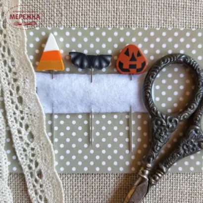 Фото Рахункові голки (піни) Puntinipuntini Halloween Pins