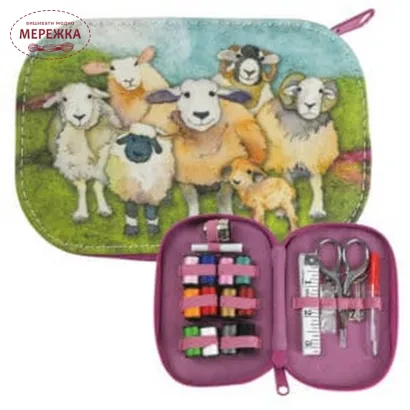 Фото Emma Ball Дорожній набір Felted Sheep Sewing Set SEW01