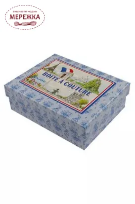 Фото Скринька для рукоділля Sajou картон, Paris and Eiffel Tower