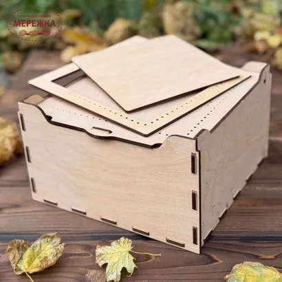 Фото Скринька для рукоділля TelaArtis під вишивку, дерево, SH-20-10