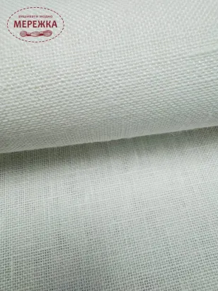 Фото Рівномірне полотно Graziano Siena 32 ct, колір Creme, 180 см. TA10746