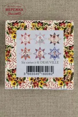 Фото Sajou бобінки картонні, 6 шт. Deauville