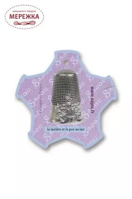 Фото Органайзер для муліне Sajou бобінки картонні, 6 шт. Dieppe