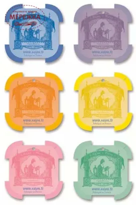 Фото Sajou бобінки картонні, 6 шт. Rouen 