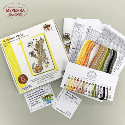 Фото Набір для вишивання хрестиком Bothy Threads All Hallows' Party XSK14