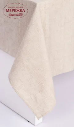 Фото ВДВ Виріб для вишивання, скатертина сіра, 145*145 см. ТВШ-6