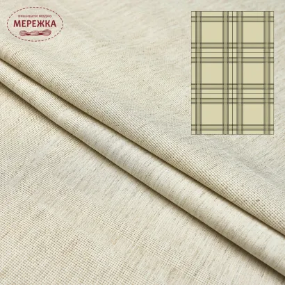 Фото Скатертина сіра, 145*200 см. 056/00-2-08