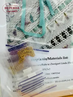 Фото Набір для вишивання хрестиком NeedleArt Ексклюзивний набір для Ретрит2025 Східна казка