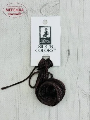 Фото The Thread Gatherer The Thread Gatherer Mahogany Wine 100% шовк SNC 1039