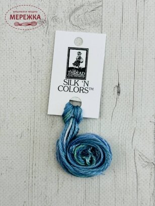 Фото The Thread Gatherer The Thread Gatherer Irish Blue 100% шовк SNC 993