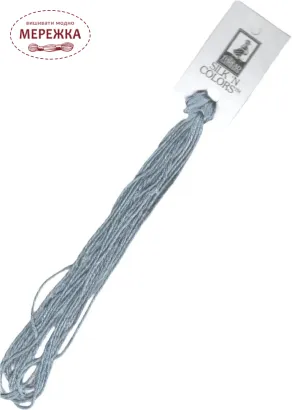 Фото The Thread Gatherer Blue Cotton Frocks 100% шовк 5yrd SNC 152
