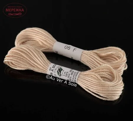 Фото Au Ver a Soie 100% шовк, Soie d'Alger F05