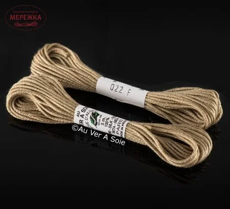 Фото Au Ver a Soie 100% шовк, Soie d'Alger F22