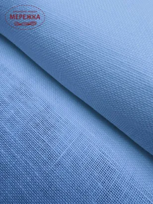 Фото Рівномірне полотно Sotema, 100% льон 212L, біле