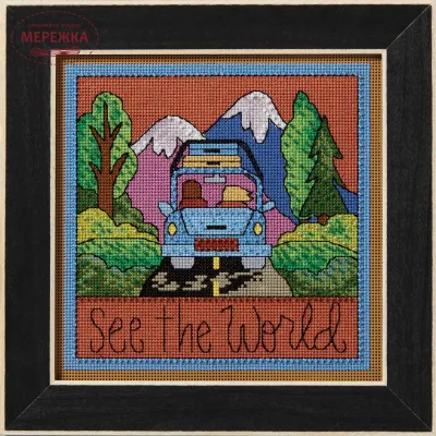 Фото Набір для вишивання у змішаній техніці Mill Hill Побач Світ ST15-2412
