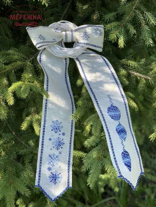 Фото Стрічка для вишивання, колір жовтий