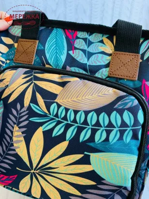 Фото сумка для рукоділля Листя