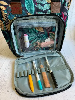 Фото сумка для рукоділля Листя