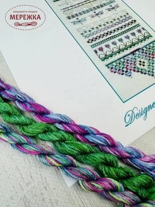 Dinky Dyes Designs silk pack (шовкові нитки) до схеми JM-029