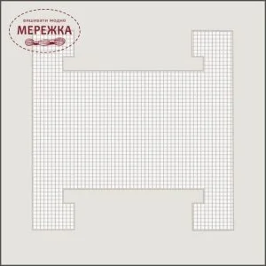 Фото Виріб для вишивання, серветка 45 х 45 см ТДК-9