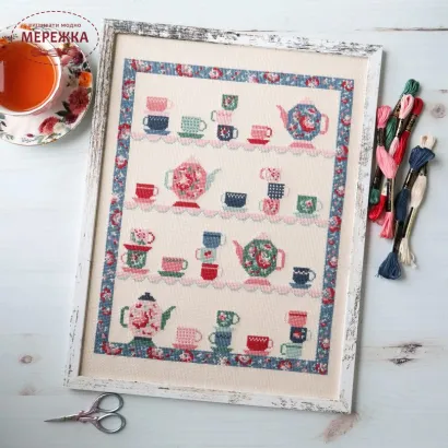 Фото Flamingo Toes Схема Tea Party