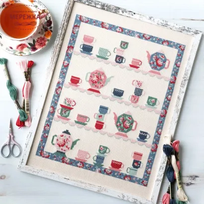 Фото Flamingo Toes Схема Tea Party