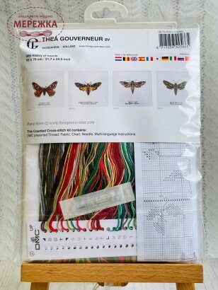 Набір для вишивання хрестиком Thea Gouverneur Історія комах фотографія