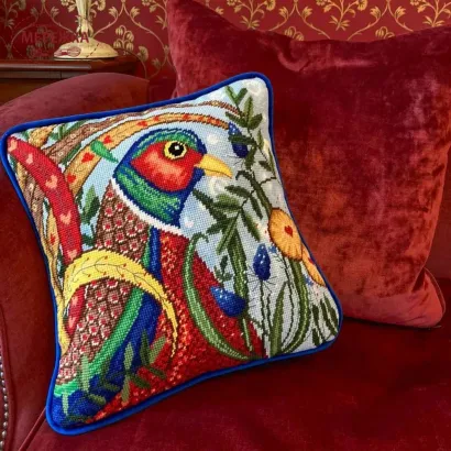 Фото Bothy Threads Набір для вишивання гобеленом Flights Of Fansy Tapestry - Pheasant TLH2