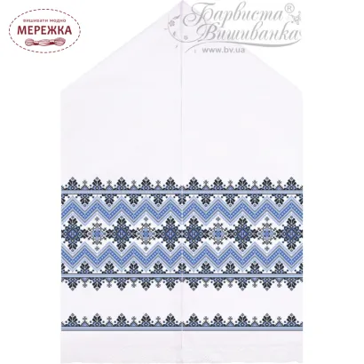 Фото Рушник весільний на домотканому полотні Барвиста Вишиванка ТР437дн5099