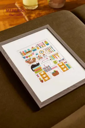 Фото Набір для вишивання хрестиком DMC My Craft Studio BK2000