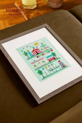 Фото Набір для вишивання хрестиком DMC Funfair BK2001