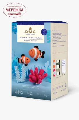 Фото DMC Набір амігурумі Рибка-клоун CR131K