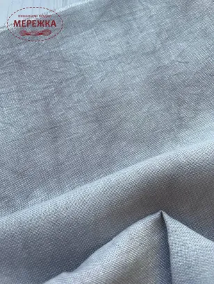 Фото полотно ручного фарбування Zweigart Belfast сіра гроза