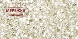 Фото Бісер TOHO Treasure 11/0, 3 гр. Silver-Lined Crystal TT-01-21
