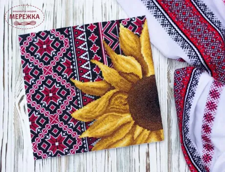 Фото Набір для вишивання хрестиком Комод Візерунок долі (рівномірка)